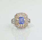 Bague tendance - 14 carats Or blanc -  2.15ct. tw. Tanzanite