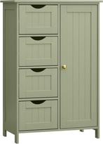 Badkamerkast - 82 cm hoog - bijzetkast - 4 laden en een, Verzenden, Nieuw