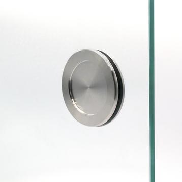 Schuifdeur komgreep zelfklevend (set van 2 stuks) - RVS beschikbaar voor biedingen