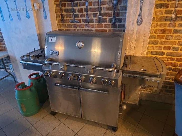 Inox gasbarbecue Weber Summit, Articles professionnels, Horeca | Équipement de cuisine, Enlèvement