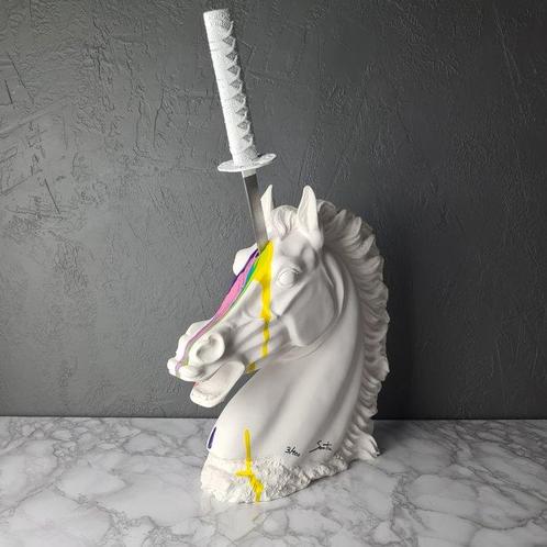 Santicri (1992) - Unicorns are real, Antiek en Kunst, Kunst | Schilderijen | Modern