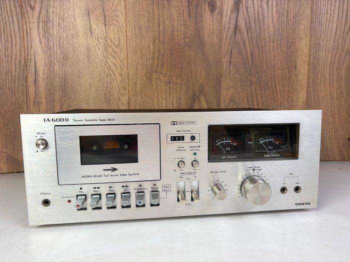 Onkyo - TA-600D Cassetterecorder-speler, Audio, Tv en Foto, Radio's