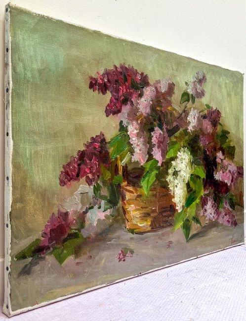 Svetlana Rodionova (1971) - Lilas, Antiek en Kunst, Kunst | Schilderijen | Klassiek