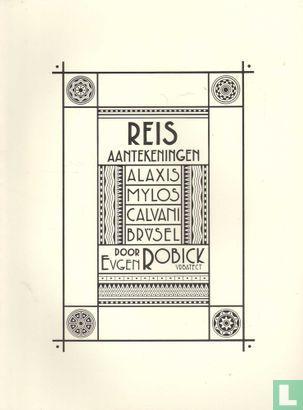 Duistere steden, De - Reisaantekeningen Alaxis Mylos Calv..., Boeken, Stripverhalen, Zo goed als nieuw, Eén stripboek, Verzenden