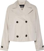 PIECES Maat XL SHORT TRENCHCOAT NOOS Dames Trenchcoat - S..., Verzenden, Nieuw
