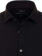 Venti Jerseyflex Overhemd Zwart Modern Fit 123963800-800, Vêtements | Hommes, T-shirts, Verzenden