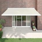 vidaXL Luifel uittrekbaar 4x3 m stof en aluminium, Tuin en Terras, Verzenden, Nieuw