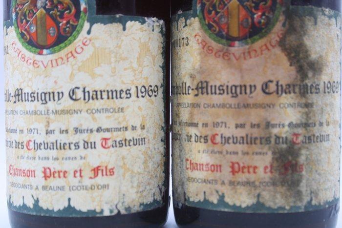 1969 Chanson Pere et Fils Charmes - Chambolle Musigny 1er, Verzamelen, Wijnen