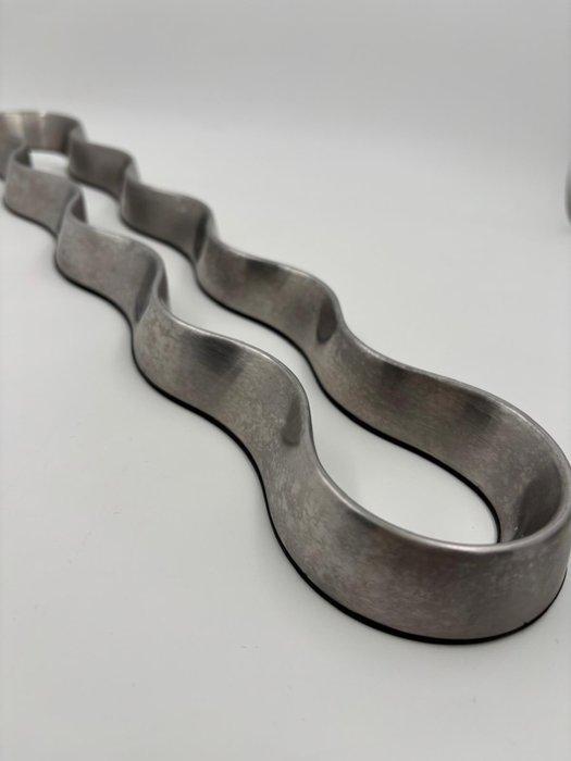 Auerhahn - Fruitschaal - Metaal - LOOP Wellen-schaal, Antiquités & Art, Antiquités | Meubles | Chaises & Canapés