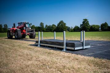 Gebruikte kunststof rijplaten | ACTIE! | Goedkope rijplaten beschikbaar voor biedingen