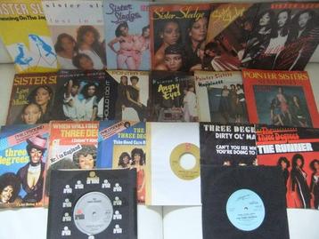 Sister Sledge , Pointer Sisters , Three Degrees - Collection beschikbaar voor biedingen