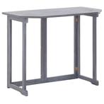 vidaXL Table pliable de balcon 90x50x74 cm Bois dacacia, Jardin & Terrasse, Neuf, Verzenden