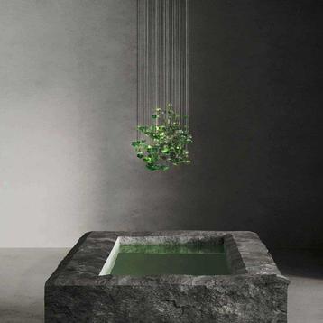 Lustre - Verre - VERT 7 LGH110