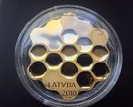 Letland. 5 Euro 2018 Honey Coin Proof, Postzegels en Munten