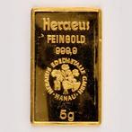 5 gram - Goud .999 - Heraeus, Postzegels en Munten