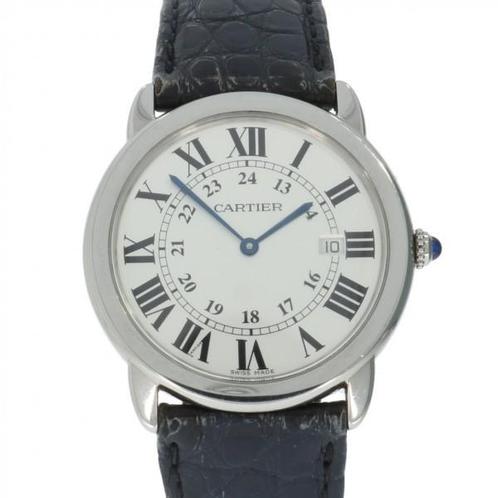 Cartier Ronde Solo WSRN0021, Handtassen en Accessoires, Horloges | Heren, Verzenden