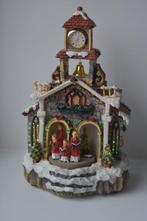 Kerstdecoratie - prachtige kerk met koorzangers - met, Diversen, Nieuw