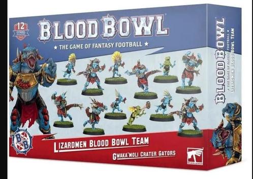 Warhammer Lizardmen Bowl Team (Warhammer nieuw), Hobby en Vrije tijd, Wargaming, Ophalen of Verzenden