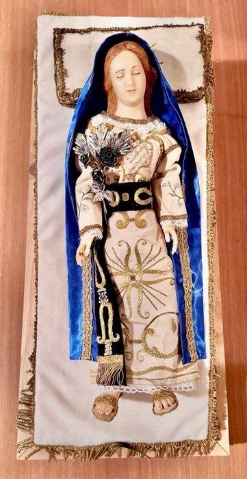 Beeldje van de Dormitio Mariae (Onze-Lieve-Vrouw van de, Antiek en Kunst, Kunst | Niet-Westerse kunst