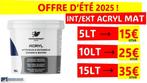 PEINTURE ACRYL PROMO BLANC MAT INT/EXT, Ophalen