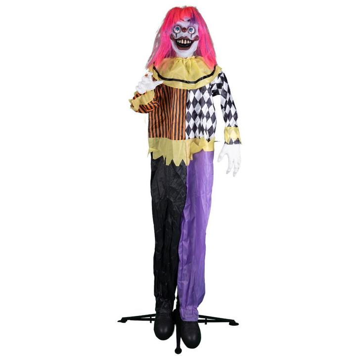 Animatronic Halloween Decoratie Zwaaiende Evil Clown Licht, Kinderen en Baby's, Speelgoed | Poppen