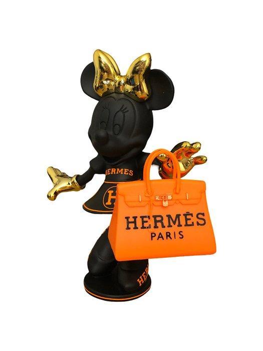 GF Exclusives - Hermès x Minnie Mouse Artwork By: GF, Antiek en Kunst, Kunst | Schilderijen | Modern