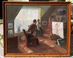 Pierre Germy (XX) - Interior of the artists studio, the