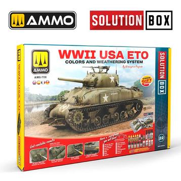 Ammo Mig Jimenez - SOLUTION BOX #20 WWII USA ETO VEHICLES