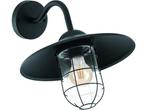 Veiling - EGLO Melgoa Wandlamp Buiten - E27 - 30 cm - Zwart, Huis en Inrichting, Nieuw