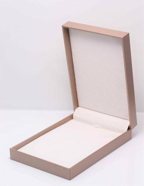 Zonder Minimumprijs - Halsketting 10x13mm Grijze Edison, Handtassen en Accessoires, Kettingen