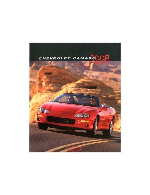 1998 CHEVROLET CAMARO BROCHURE ENGELS, Boeken, Auto's | Folders en Tijdschriften
