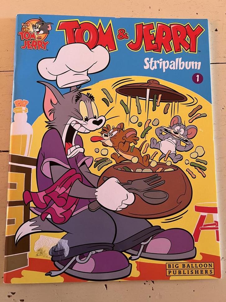 Tom & Jerry Stripalbum 1 8711854062183, Boeken, Overige Boeken, Zo goed als nieuw, Verzenden