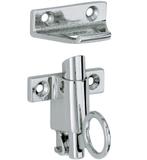 Raamknip Elegant met sluitplaat glans chroom, Nieuw, Overige materialen