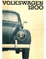 1963 VOLKSWAGEN KEVER 1200 INSTRUCTIEBOEK DUITS, Auto diversen, Handleidingen en Instructieboekjes