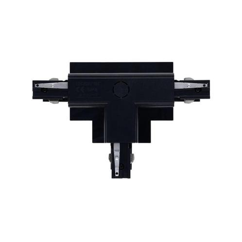 Luxar Inbouw 3 Fase T-Vorm Connector Left-1 Zwart, Huis en Inrichting, Lampen | Plafondlampen, Nieuw, Verzenden