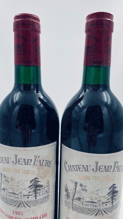1985 Château Jean Faure - Saint-Émilion Grand Cru - 2, Verzamelen, Wijnen