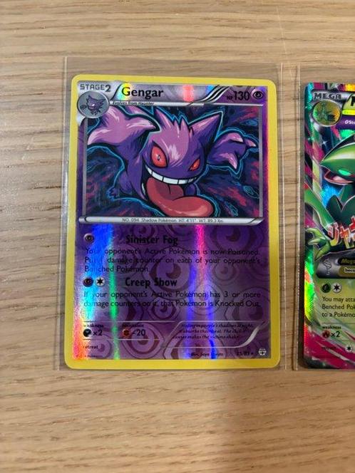 Pokémon - 2 Card - Ectoplasma, Mega Sceptile, Hobby en Vrije tijd, Verzamelkaartspellen | Pokémon