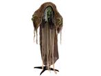 Halloween Decoratie Kromme Heks 145cm Met Licht Geluid En, Nieuw