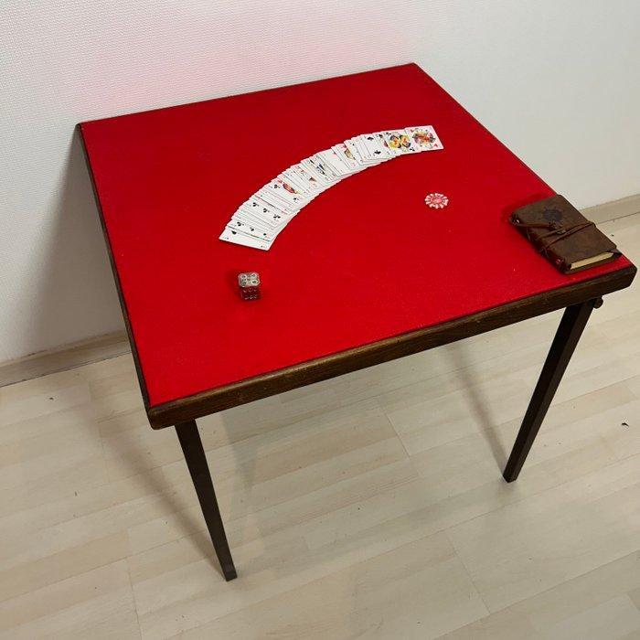 Speeltafel - brug - Vilt, Hout - Vouwbaar potenkompas, Antiquités & Art, Curiosités & Brocante