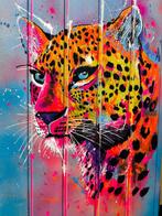 Mélina Jorgues Aim - The colorful Panther - Street Art