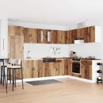 vidaXL Keuken Kast Kalmar Oudhout 80 x 46 x 81,5 cm Bewerkt, Verzenden, Nieuw
