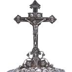 Crucifix - Zilver - 1950-1960, Antiek en Kunst