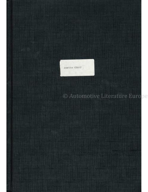 AUSTIN CHAMP (THE CHAMP ENIGMA), Livres, Autos | Livres