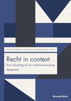 Boom Juridische studieboeken  -   Recht in context, Livres, Sanne Taekema, Jeanne Gaakeer, Verzenden