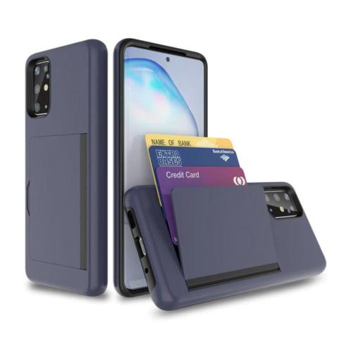 Samsung Galaxy S10 Plus - Wallet Card Slot Cover Case Hoesje, Télécoms, Téléphonie mobile | Housses, Coques & Façades | Samsung