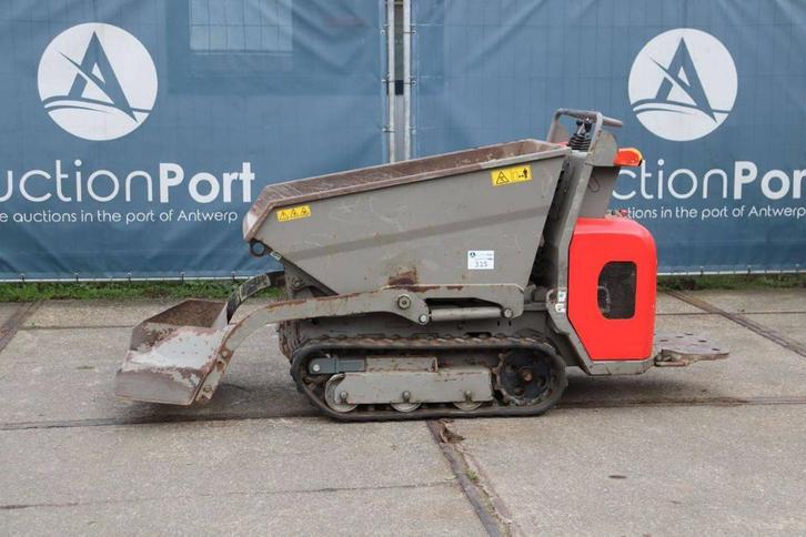 Veiling: Minidumper Wacker Neuson DT08D Diesel 800kg 2017, Articles professionnels, Machines & Construction | Transport, Enlèvement