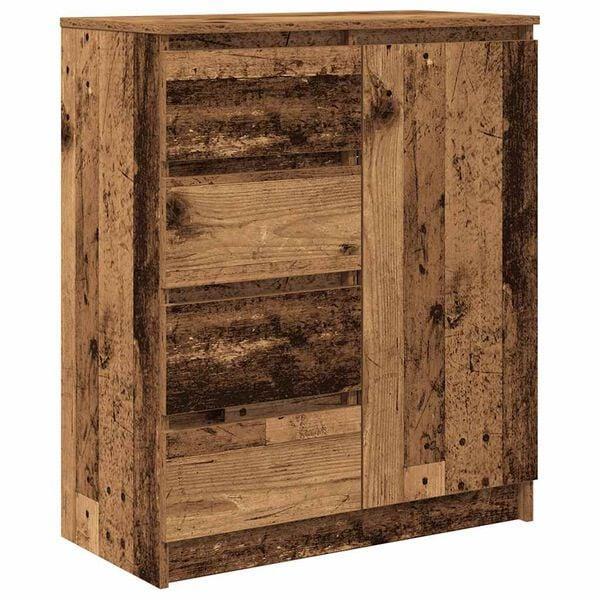 Oud Hout Dressoir | OP = OP | Kwaliteit Retour, Huis en Inrichting, Kasten | Dressoirs, 50 tot 100 cm, 25 tot 50 cm, Nieuw, Overige houtsoorten