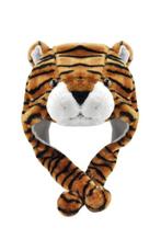 Muts Flappen Tijger Laplander met Oortjes Bruin Panter Bontm, Kleding | Dames, Ophalen of Verzenden, Nieuw
