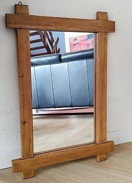 Wandspiegel - Eik, Antiek en Kunst, Kunst | Designobjecten
