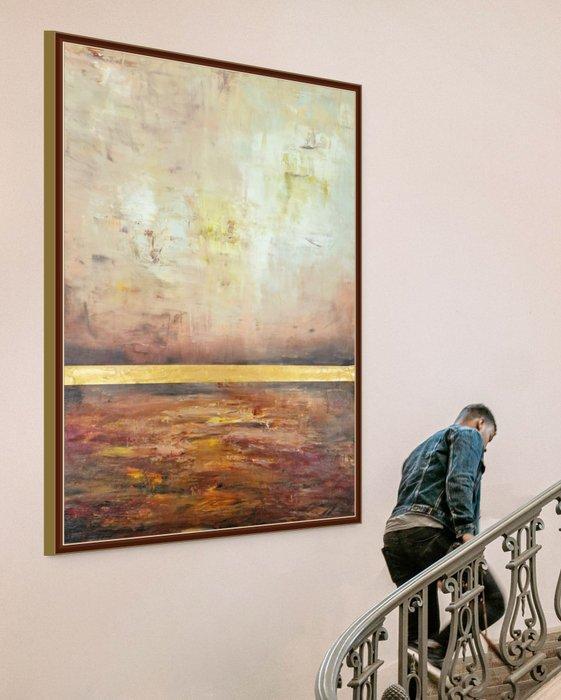 Irina Morisch - Golden place Nr.7 XXL-, Antiek en Kunst, Kunst | Schilderijen | Modern